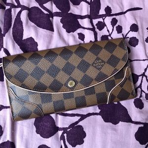 Louis Vuitton rose ballerine wallet NFS